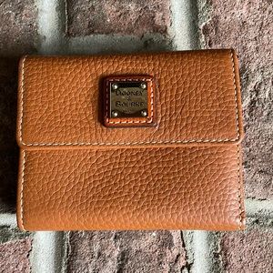 Dooney & Burke Brown Leather Wallet